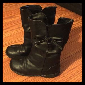 Adorable Leather Girls Boots